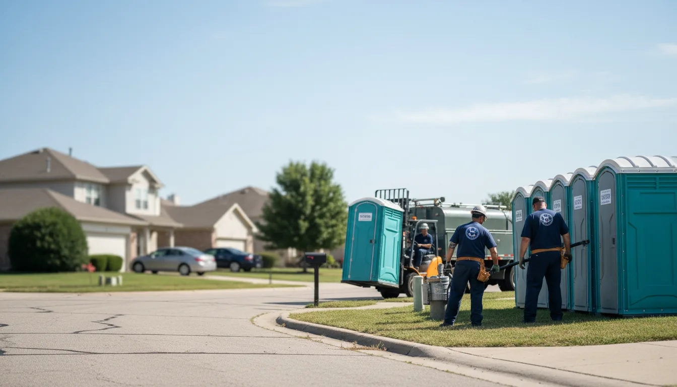 Porta Potty Rental in Wilmington, IL near me